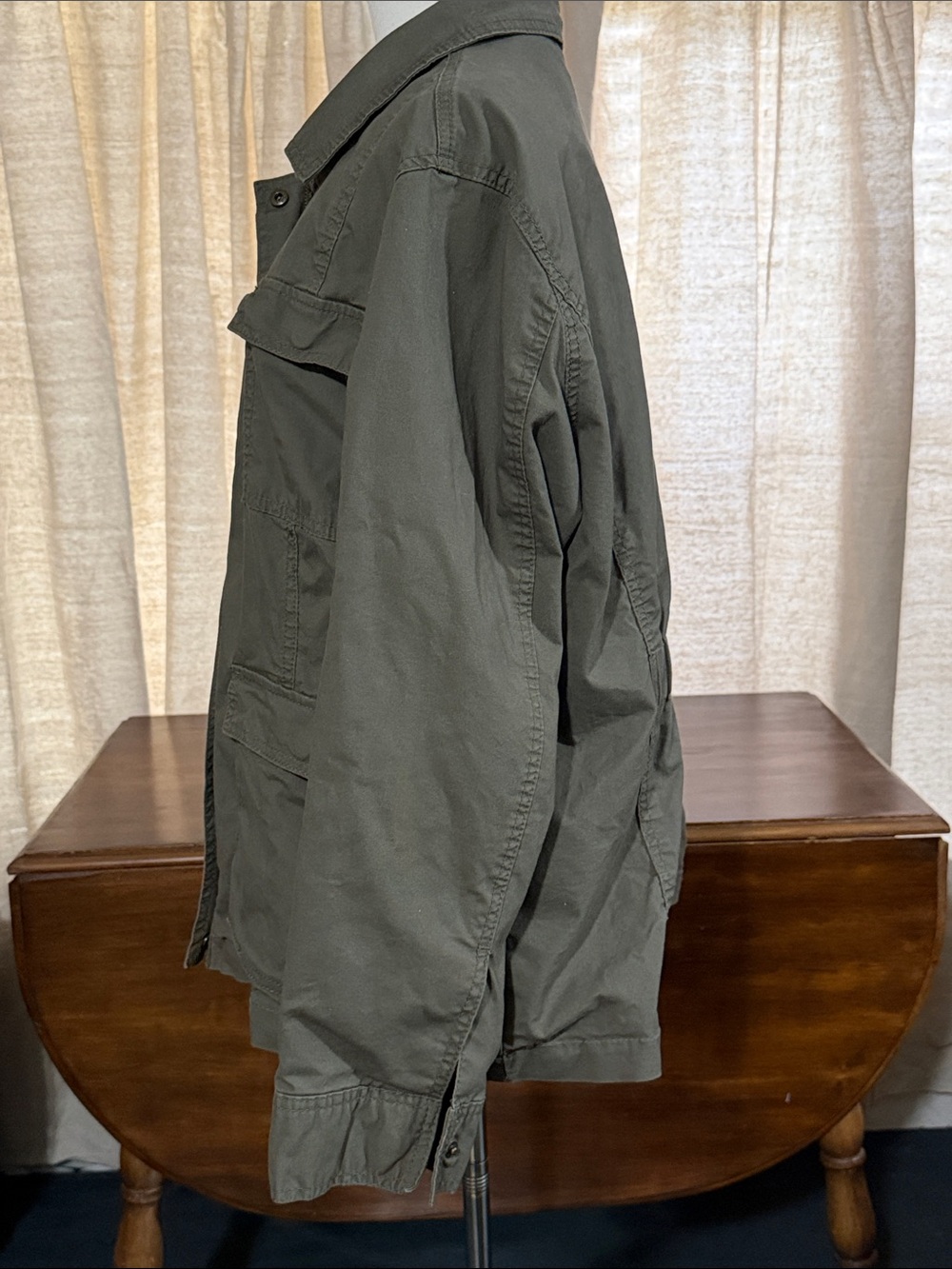 Universal Thread Olive Utility Jacket with Brass Hardware XXL - Picture 2 of 10